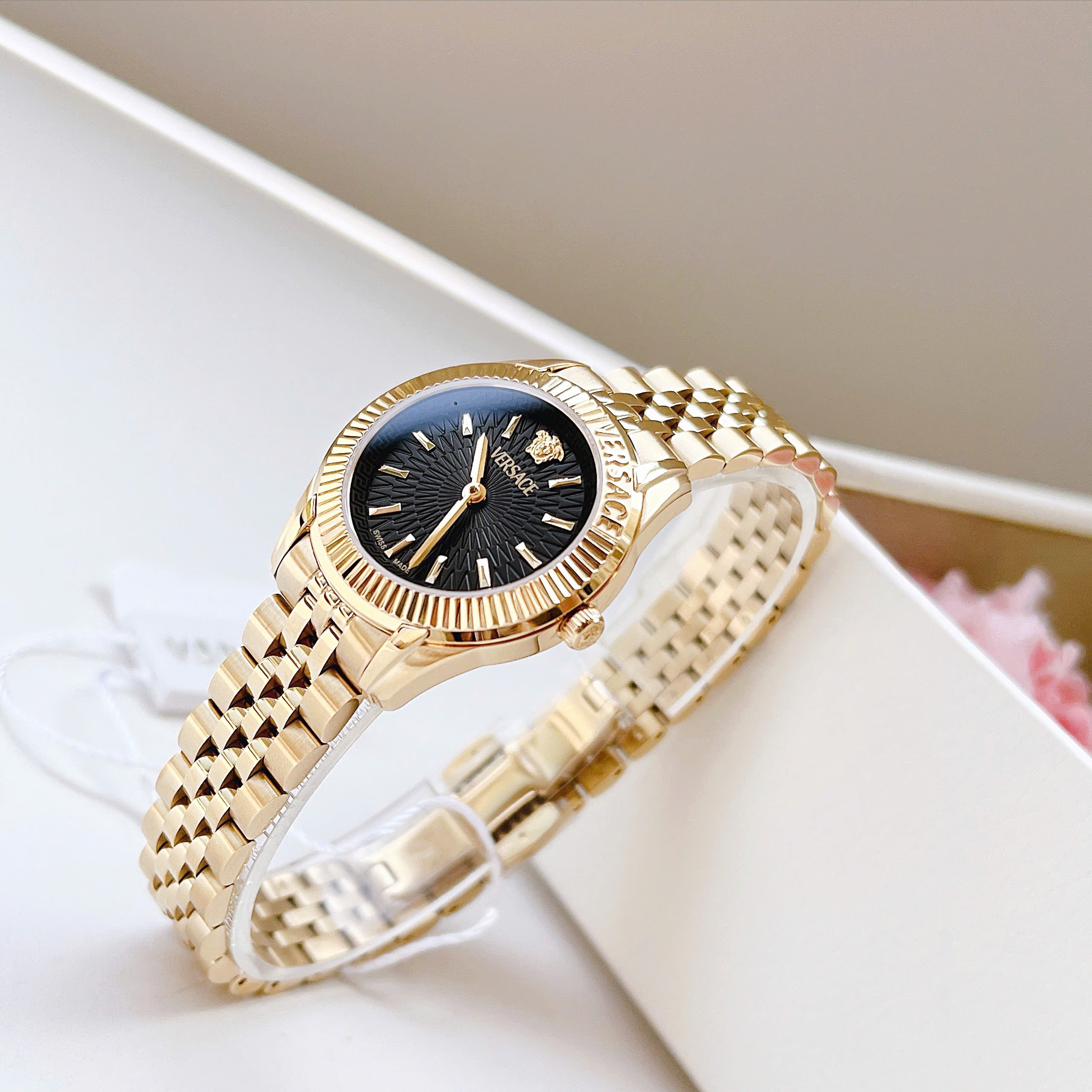 Đồng Hồ Versace Greca Time 2025 – Phiên Bản Size Bé Sang Trọng Và Đẳng Cấp