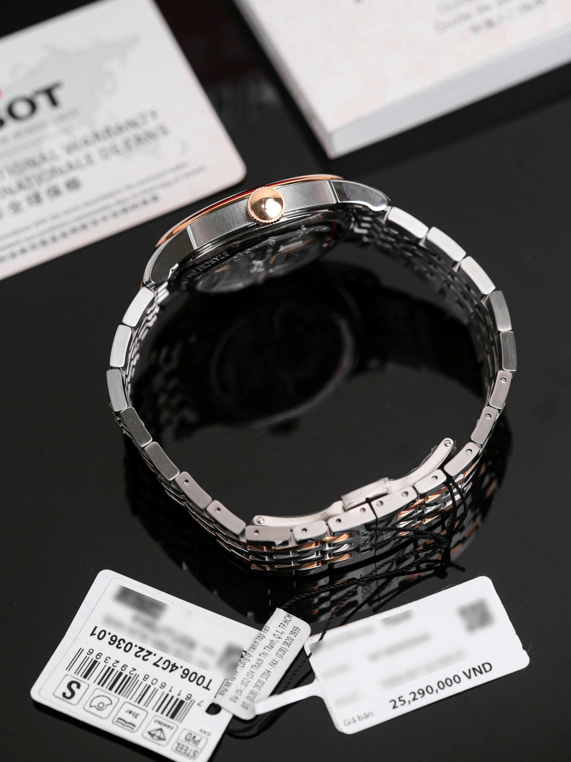 Đồng hồ Tissot Le Locle Powermatic 80 T006.407.22.036.01 – Đỉnh cao lịch lãm Thụy Sĩ, nay nâng cấp với kim cương thiên nhiên