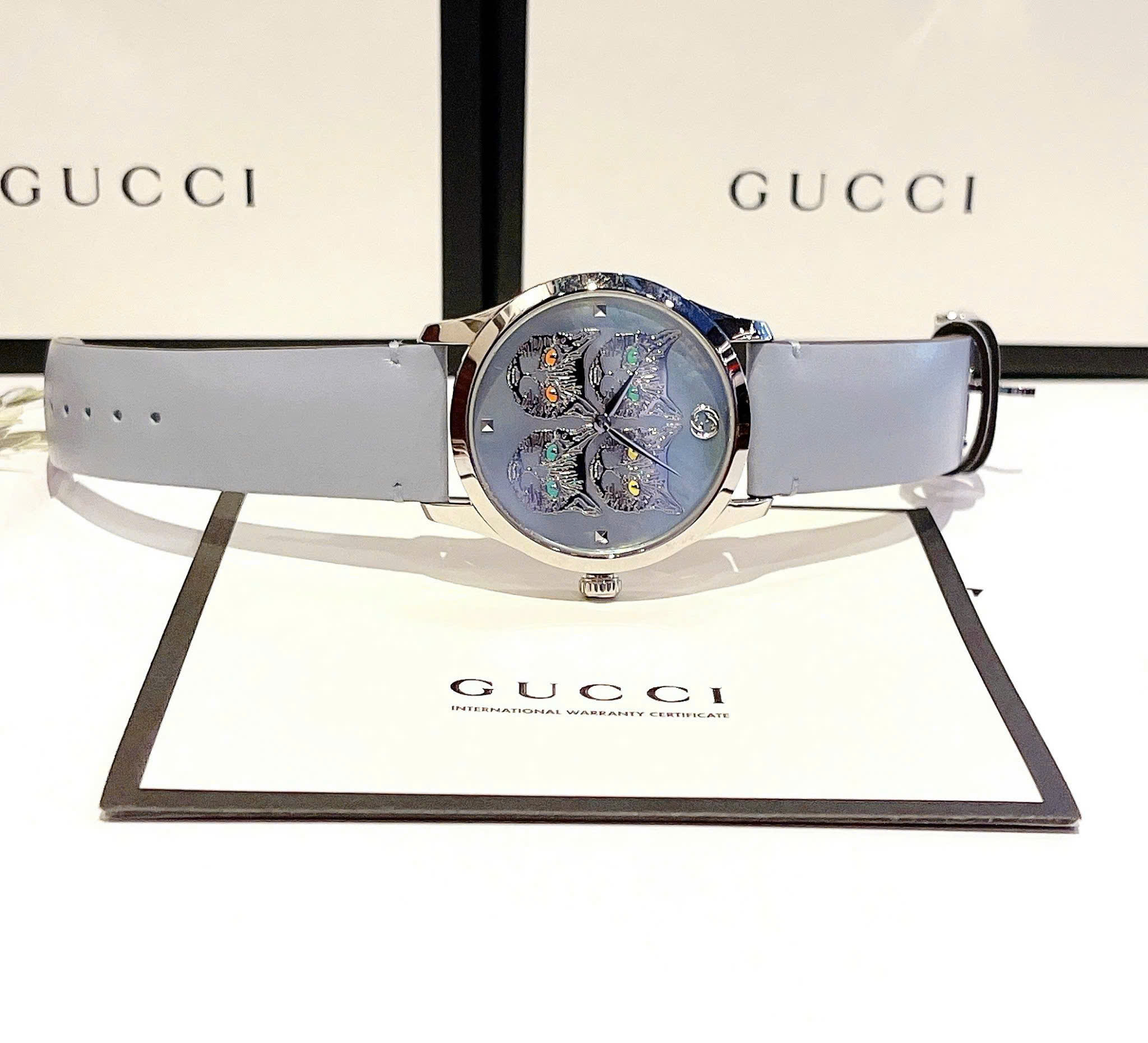 Đồng Hồ Gucci G-Timeless – Thiết Kế Độc Đáo Trong Bộ Sưu Tập Hình Thú