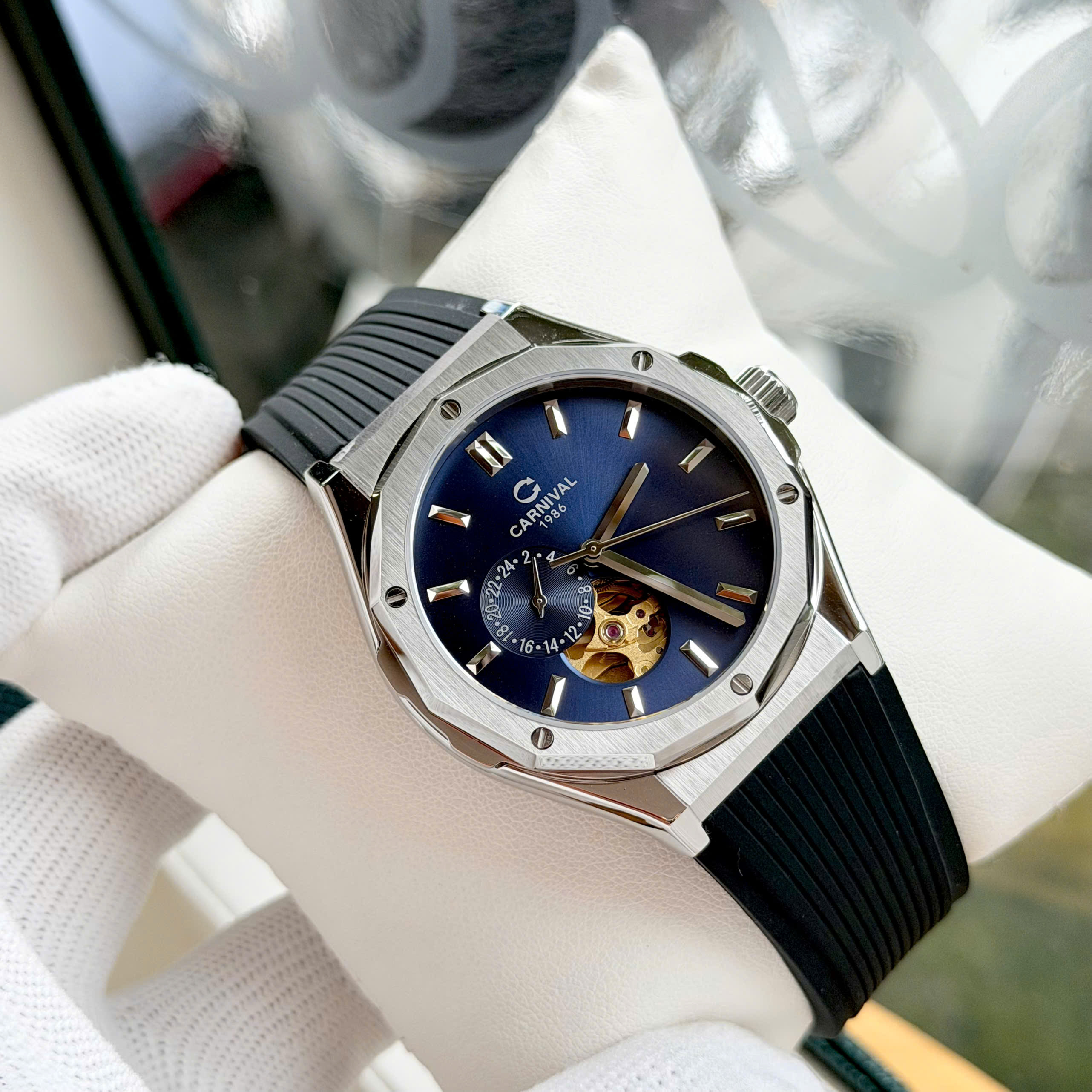 Đồng hồ Carnival 8189G Mới Nhất – Thiết Kế Sang Trọng, Đẳng Cấp Như Hublot Orlinski - Đủ màu