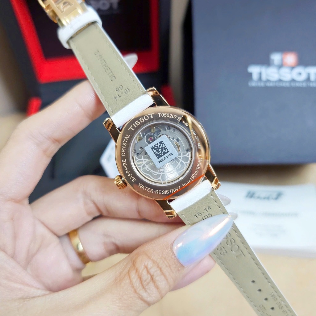 Đồng hồ Tissot Lady Heart Flower Powermatic 80 T050.207.37.017.05 – Vẻ Đẹp Hoa Lệ Từ Trái Tim Thụy Sĩ