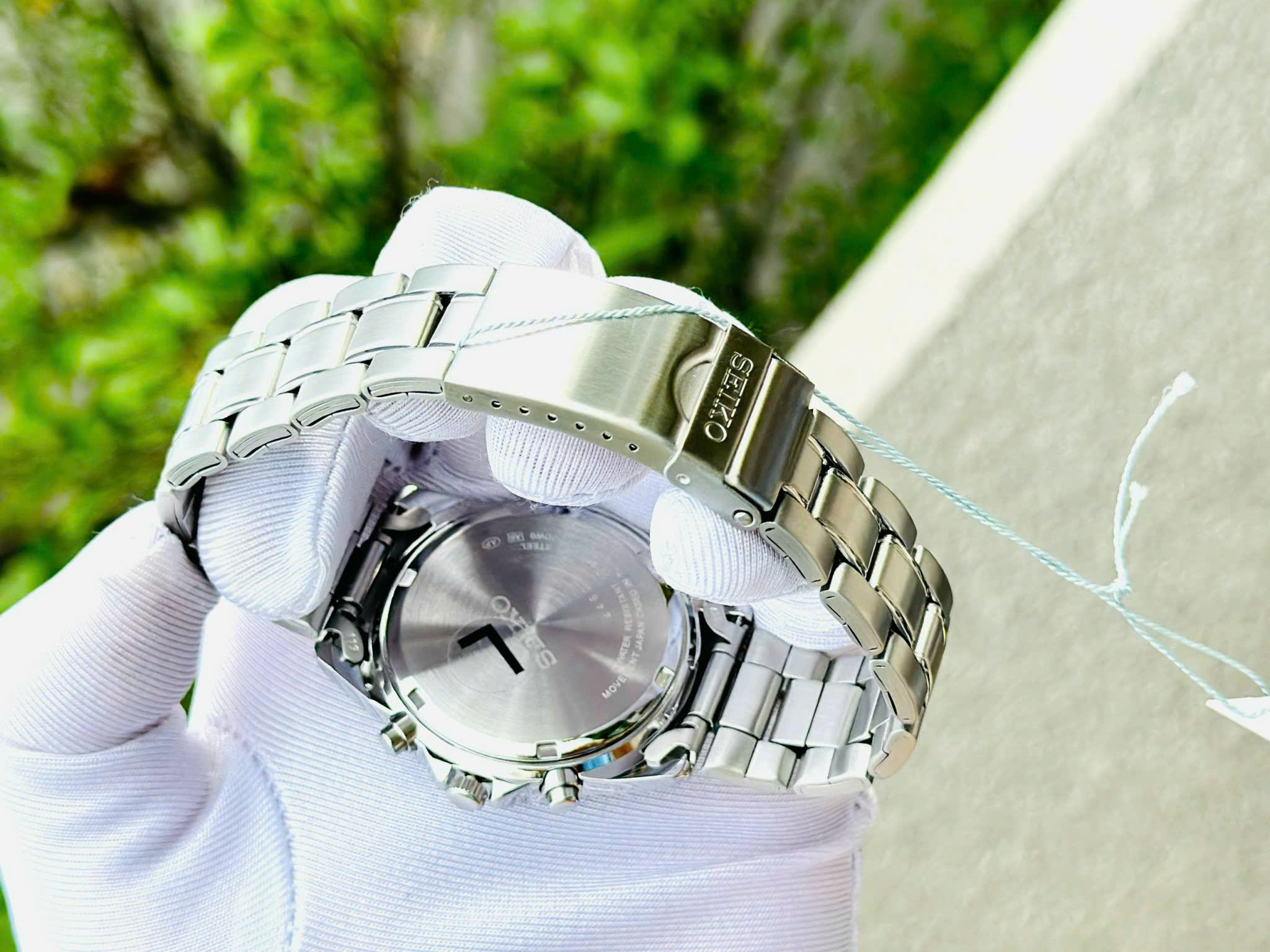 Seiko SBTQ071 – Đồng Hồ Thể Thao Chronograph Dành Cho Nam Tay Nhỏ