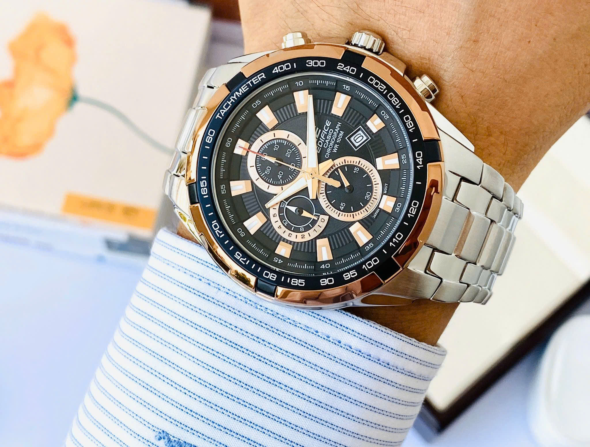 Đồng hồ Casio EF-539D-1A5V – Siêu phẩm Edifice đầy nam tính, bền bỉ và đậm chất thể thao