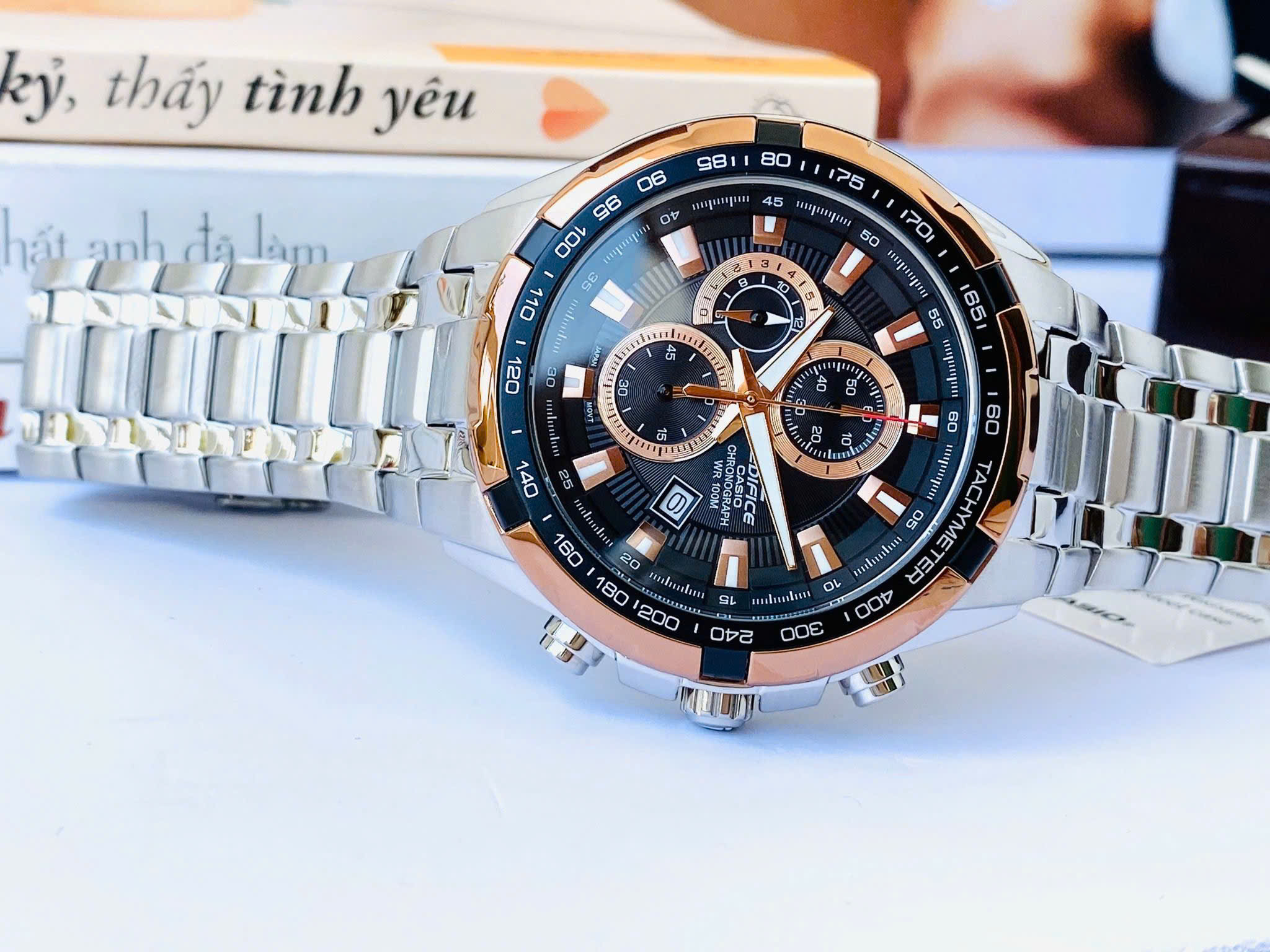 Đồng hồ Casio EF-539D-1A5V – Siêu phẩm Edifice đầy nam tính, bền bỉ và đậm chất thể thao