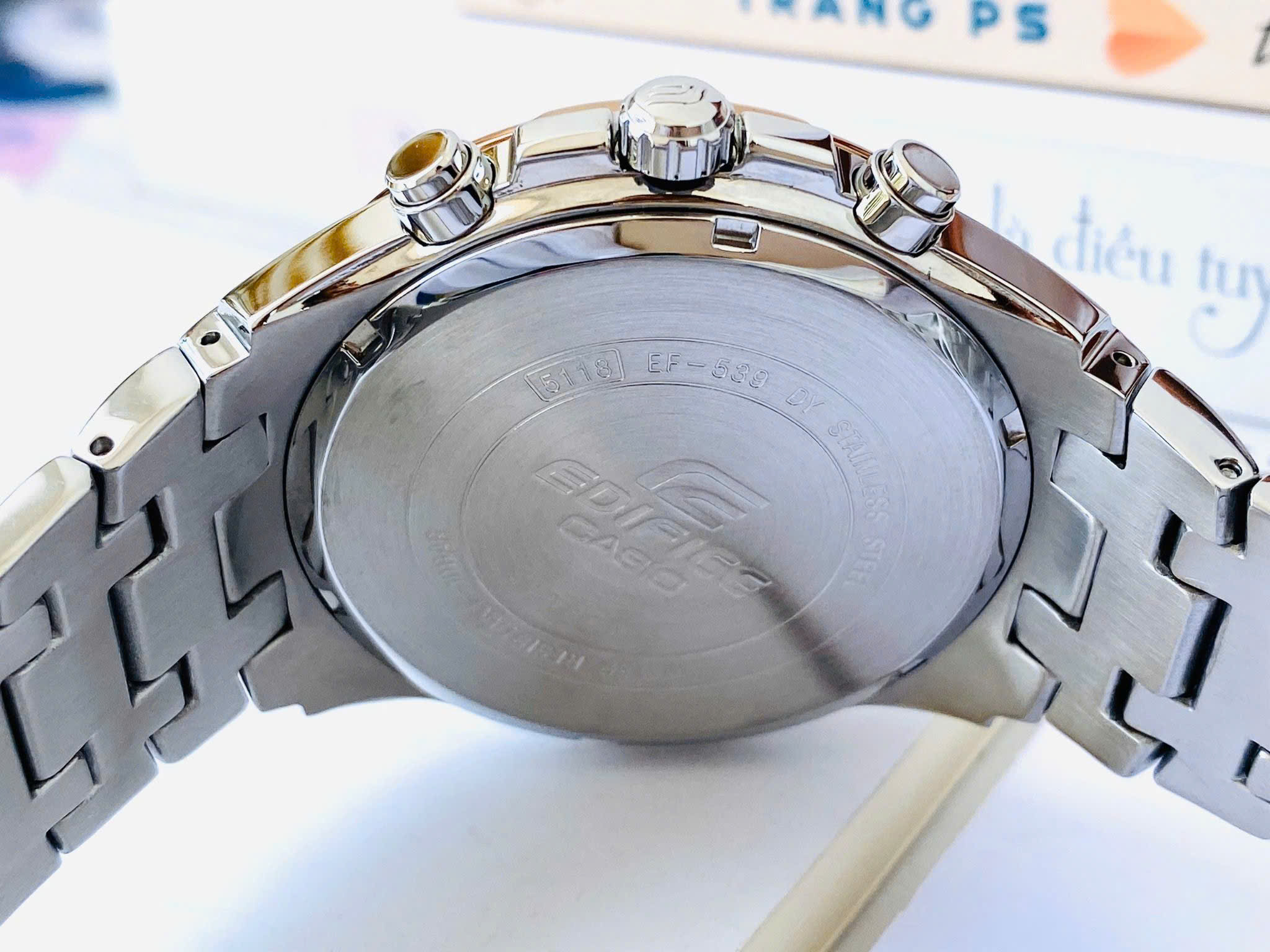 Đồng hồ Casio EF-539D-1A5V – Siêu phẩm Edifice đầy nam tính, bền bỉ và đậm chất thể thao