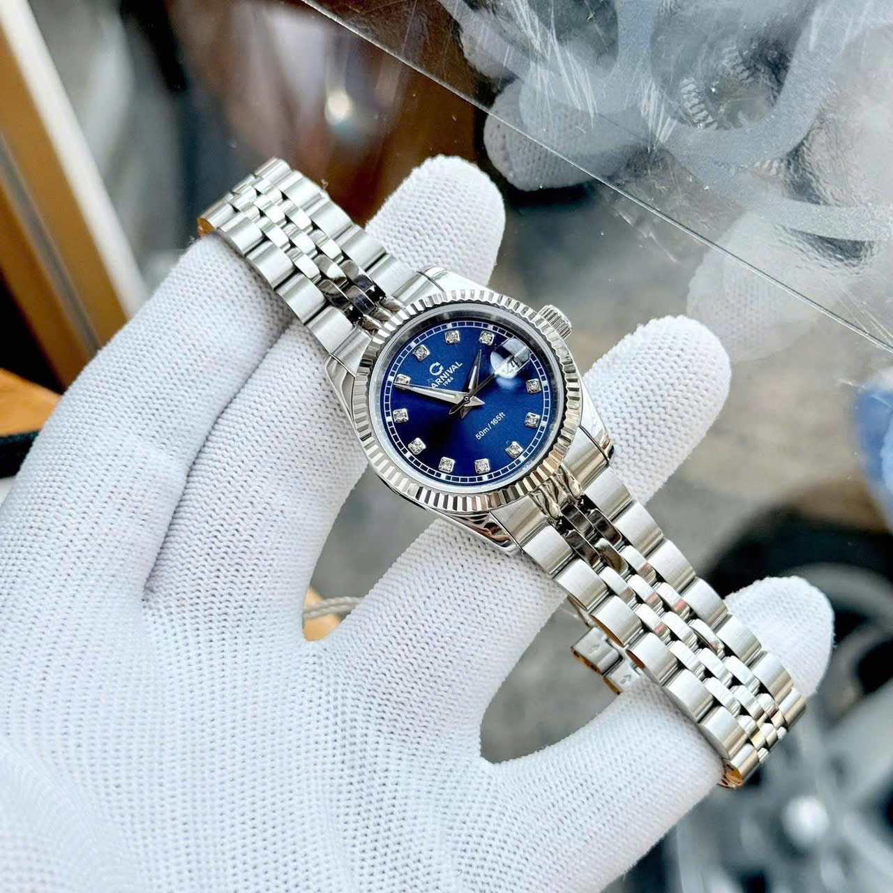 Đồng hồ nữ Carnival 8131L – “Tiểu Rolex” thời thượng