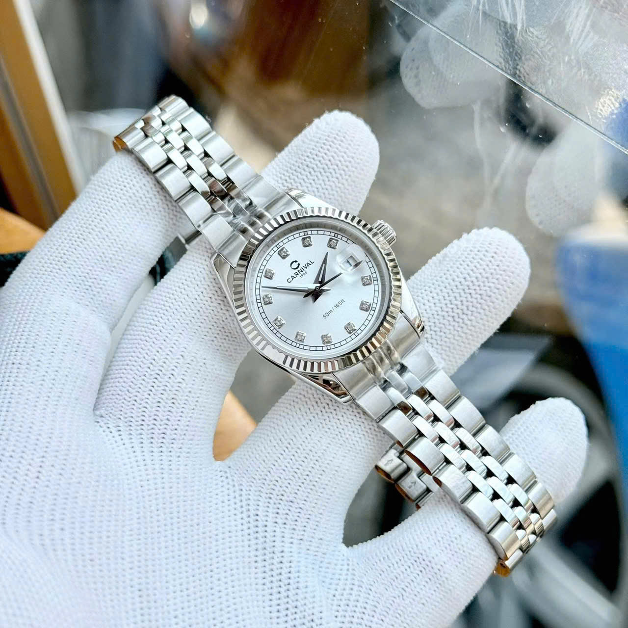 Đồng hồ nữ Carnival 8131L – “Tiểu Rolex” thời thượng