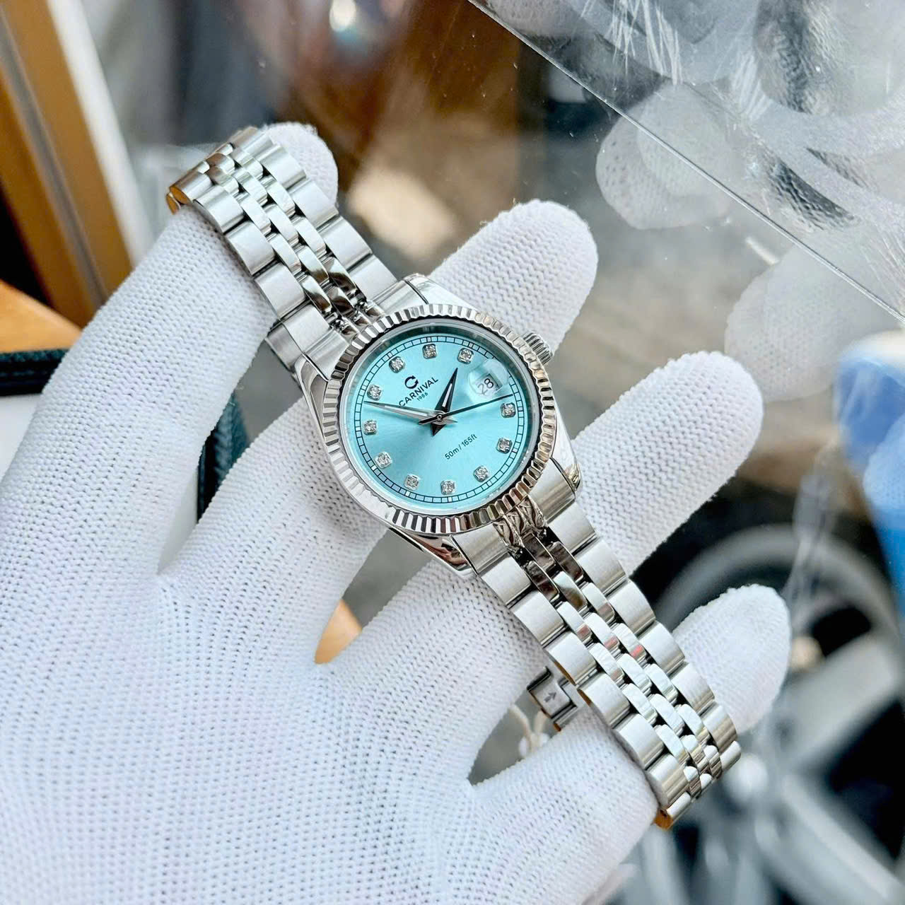 Đồng hồ nữ Carnival 8131L – “Tiểu Rolex” thời thượng