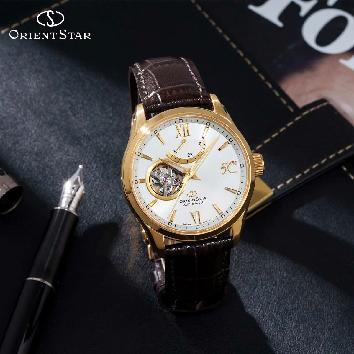 Đồng hồ ORIENT STAR RE-AT0018S00B – PHIÊN BẢN KỶ NIỆM 50 NĂM THỐNG NHẤT VIỆT NAM