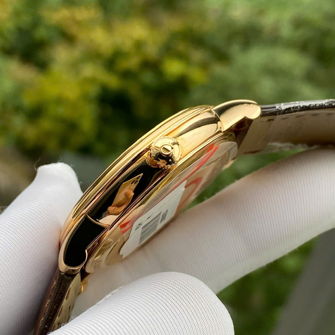 Đồng hồ Omega De Ville 4614.30.02 Prestige Small Seconds – Siêu phẩm vàng hồng 18k mang phong cách cổ điển sang trọng