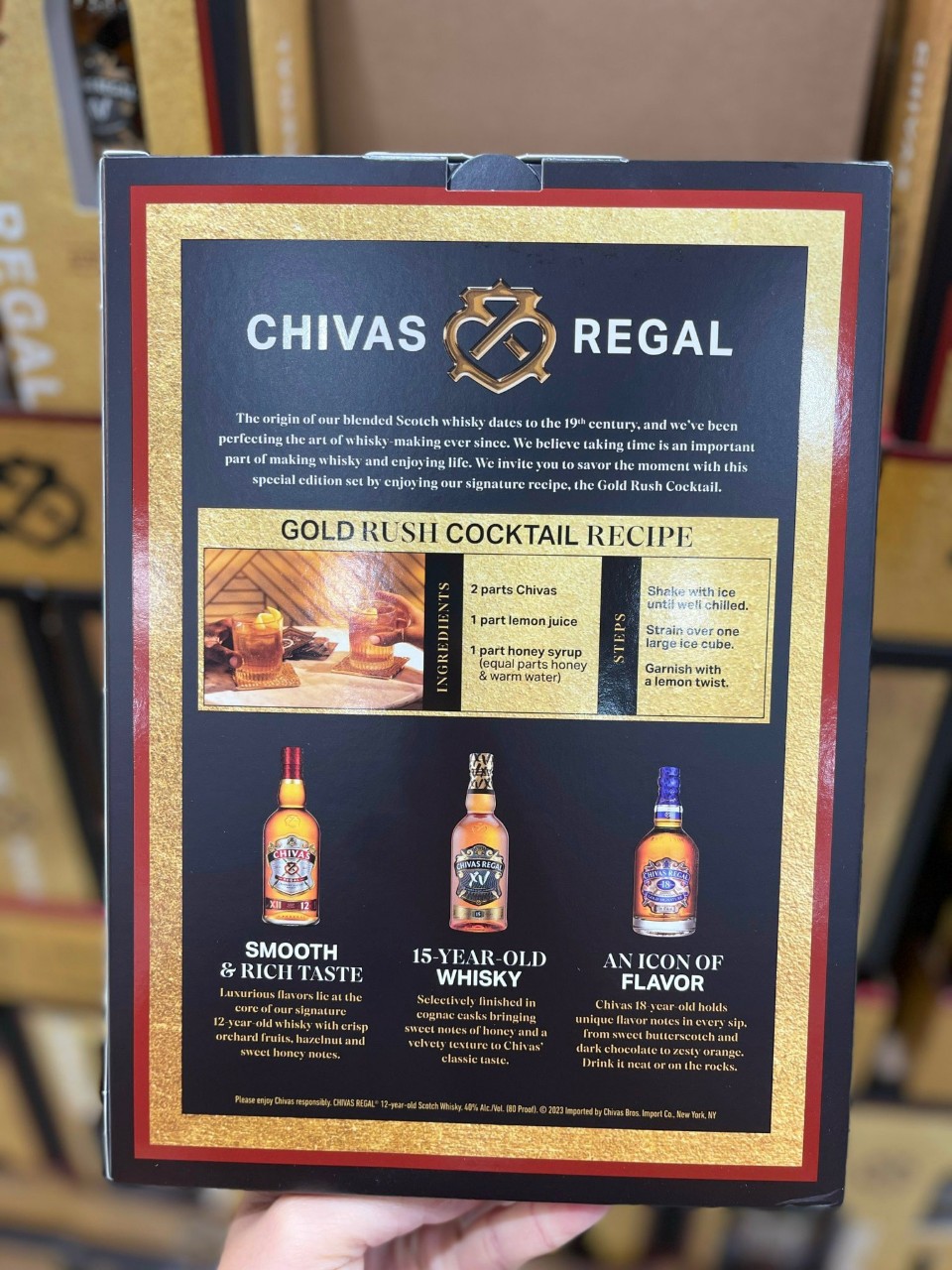SET rượu Chivas 12 bản mới QUÀ TẾT năm nay SANG QUÁ SANG
