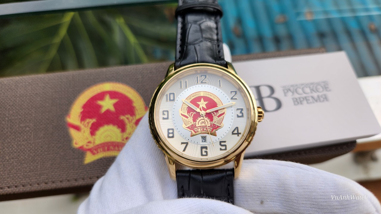 Đồng hồ Nga Poljot Quốc Huy Việt Nam - Phiên bản Limited đặc biệt 100 cái duy nhất 252VN130
