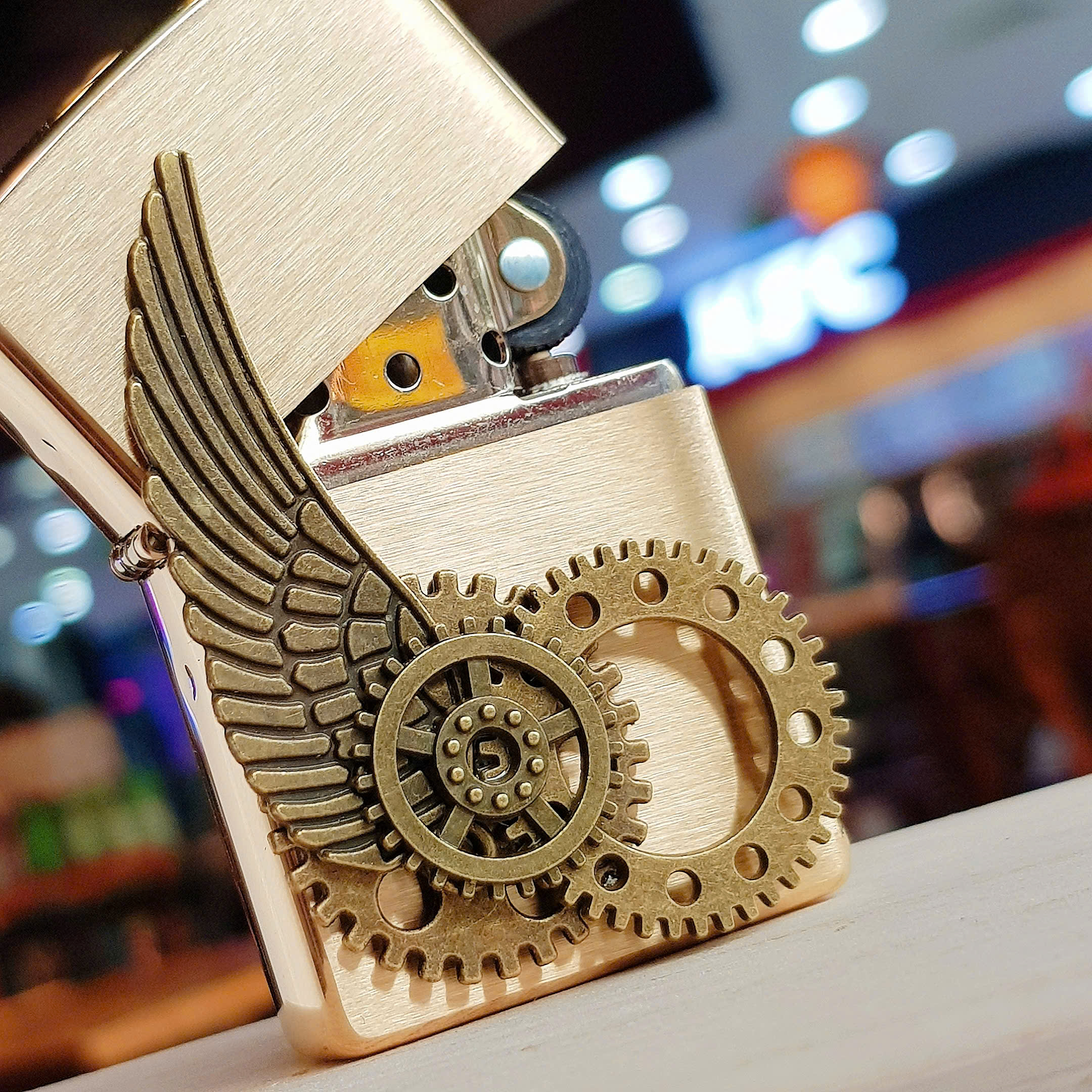 Bật lửa ZIPPO STEAMPUNK – SET QUÀ TẶNG ĐỒNG HỒ ĐẬM CHẤT CƠ KHÍ & VINTAGE