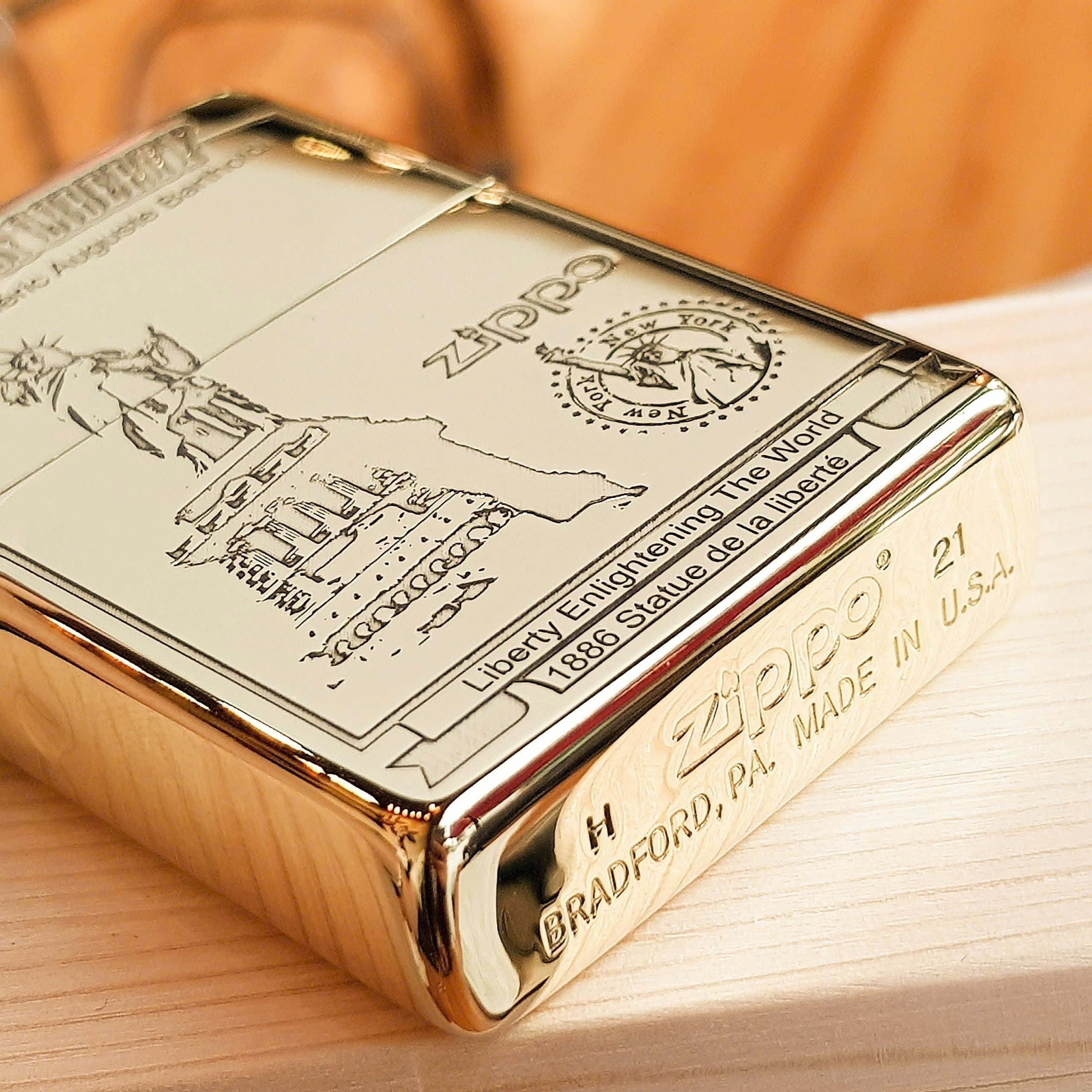 Bật lửa Zippo Statue of Liberty – Biểu Tượng Nước Mỹ Trong Phiên Bản Giới Hạn Cao Cấp