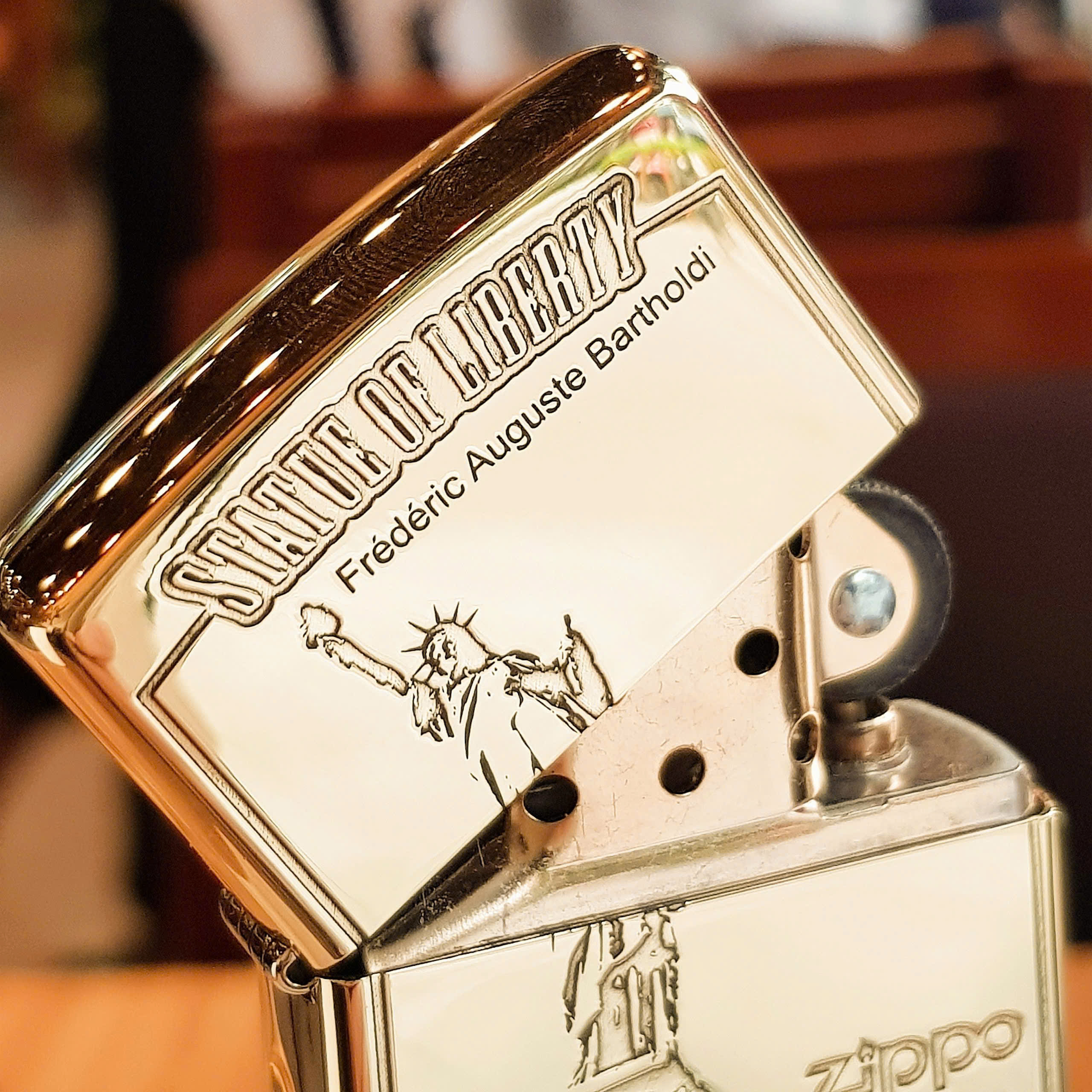 Bật lửa Zippo Statue of Liberty – Biểu Tượng Nước Mỹ Trong Phiên Bản Giới Hạn Cao Cấp