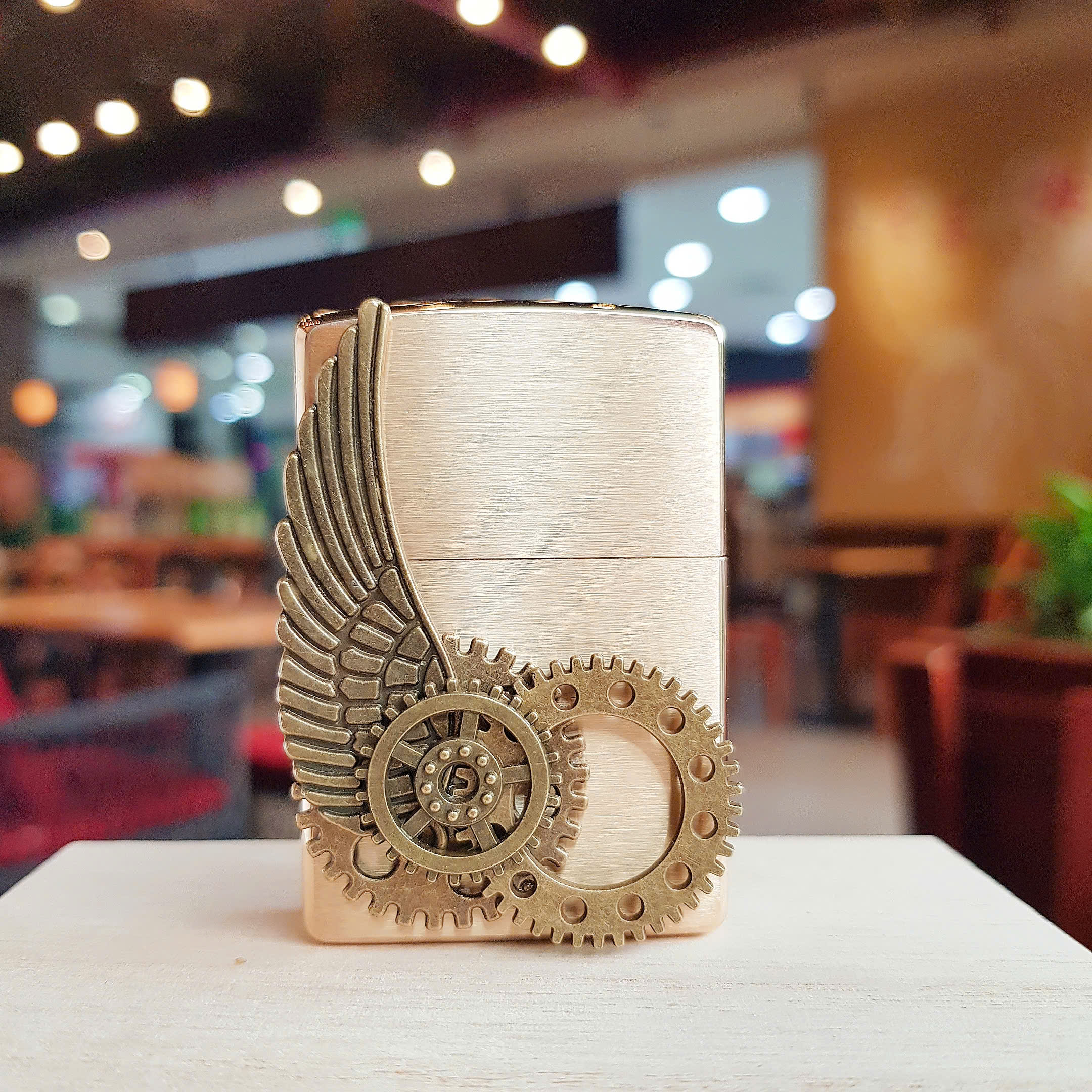 Bật lửa ZIPPO STEAMPUNK – SET QUÀ TẶNG ĐỒNG HỒ ĐẬM CHẤT CƠ KHÍ & VINTAGE