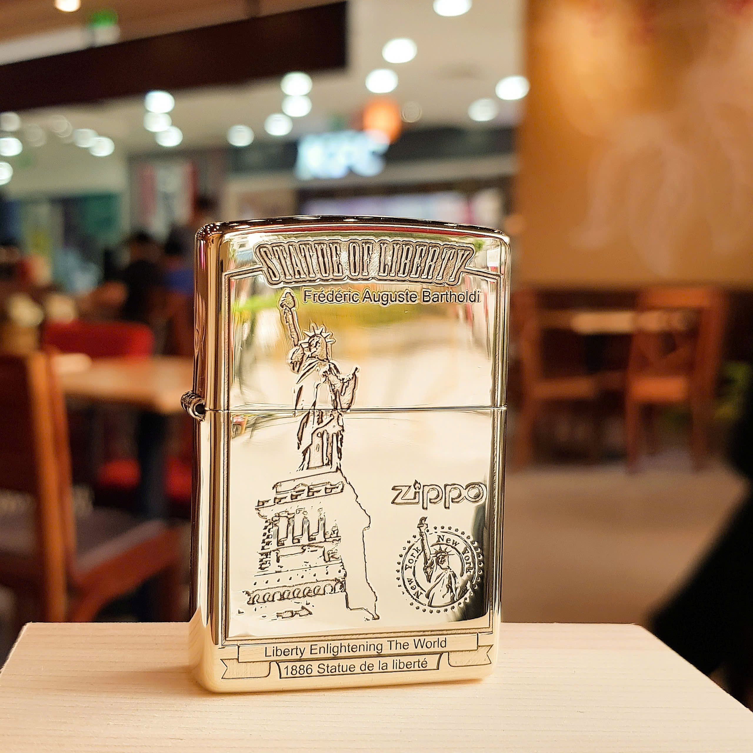 Bật lửa Zippo Statue of Liberty – Biểu Tượng Nước Mỹ Trong Phiên Bản Giới Hạn Cao Cấp