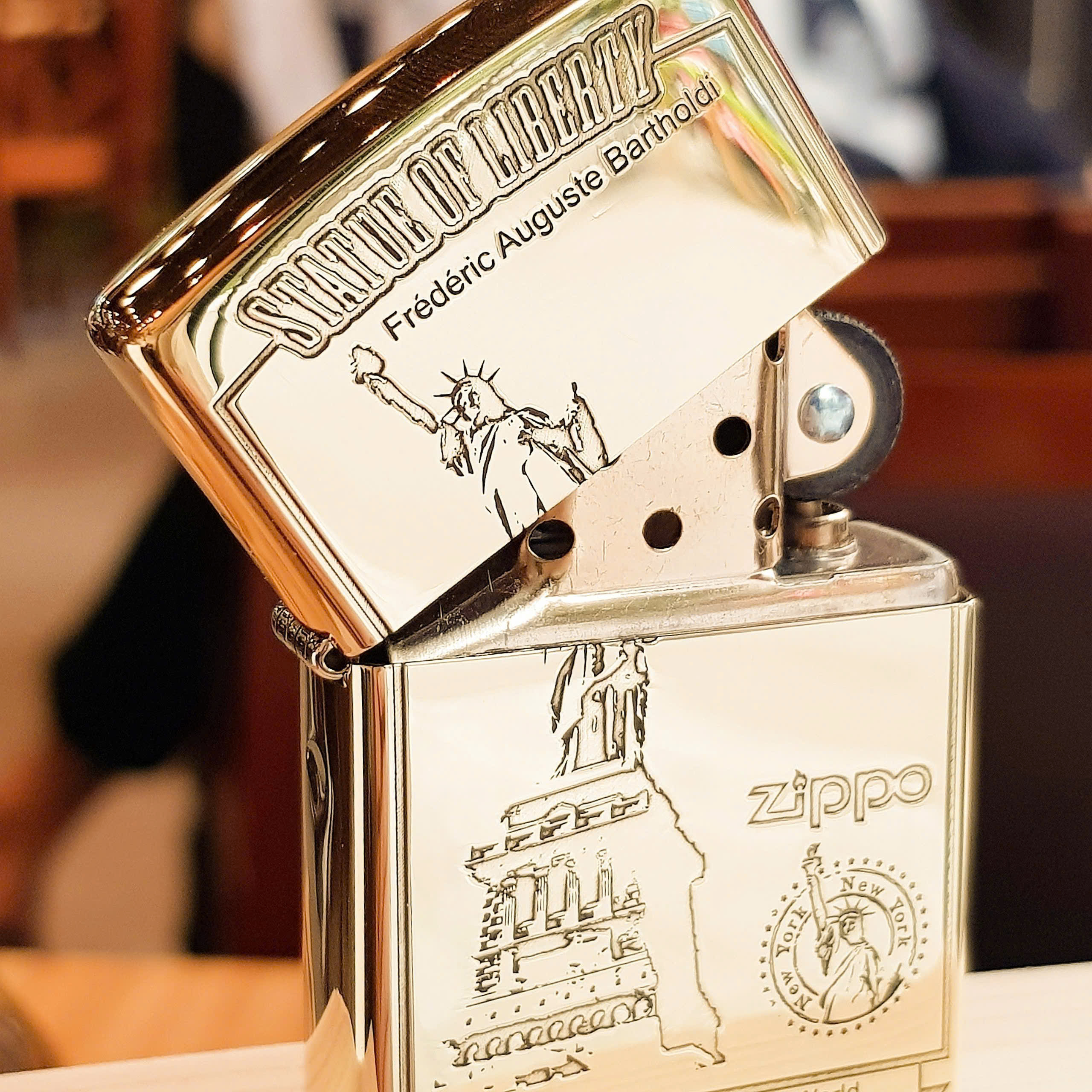 Bật lửa Zippo Statue of Liberty – Biểu Tượng Nước Mỹ Trong Phiên Bản Giới Hạn Cao Cấp