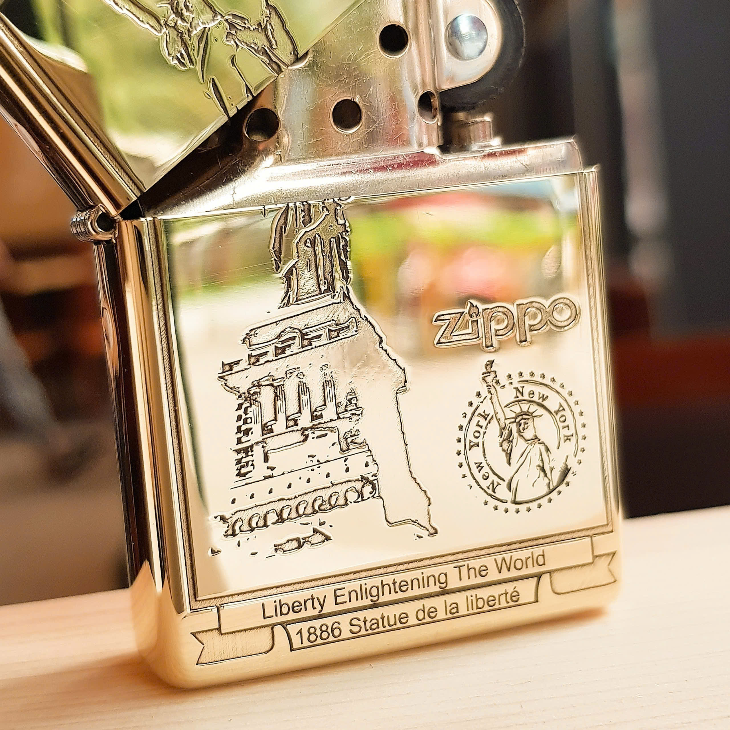 Bật lửa Zippo Statue of Liberty – Biểu Tượng Nước Mỹ Trong Phiên Bản Giới Hạn Cao Cấp