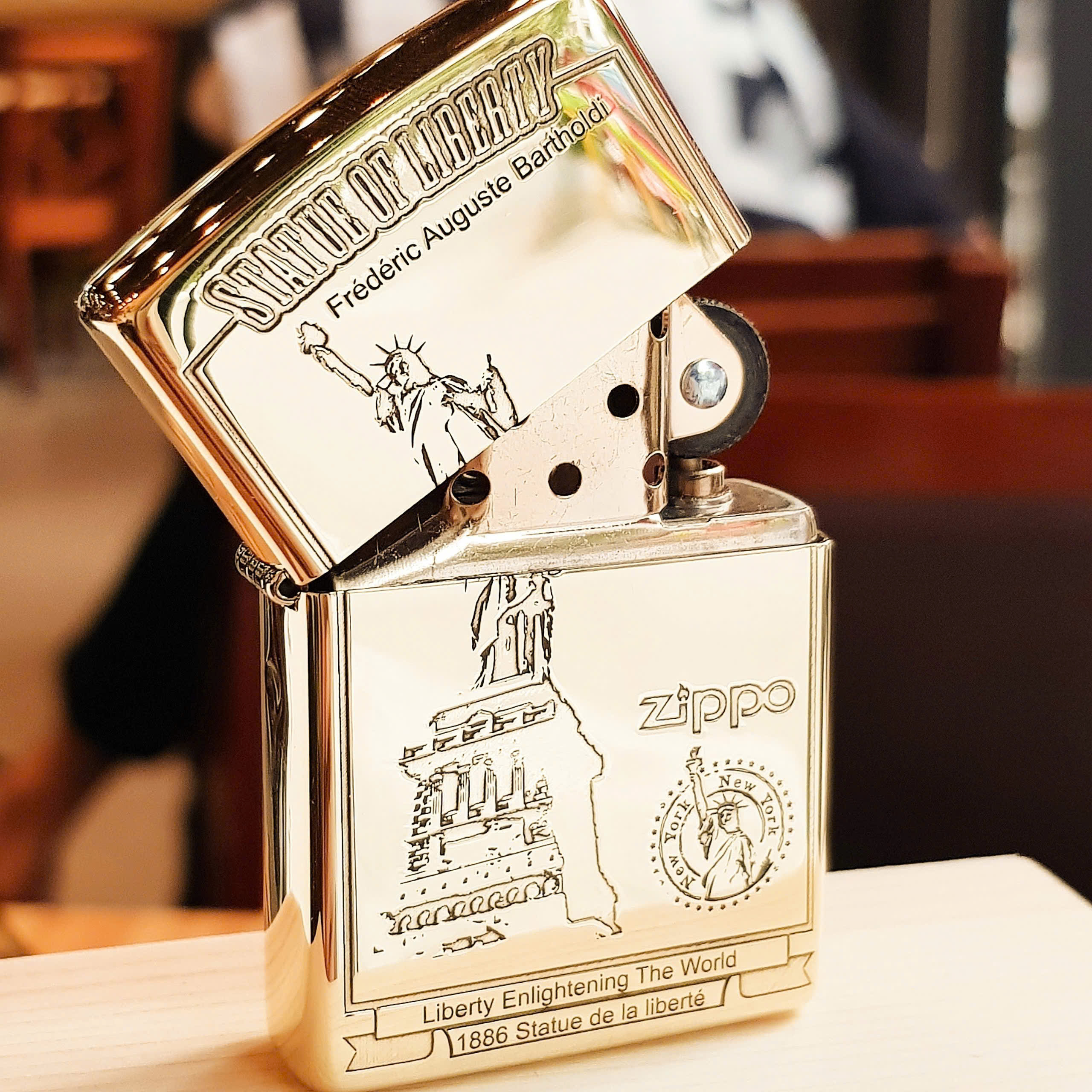 Bật lửa Zippo Statue of Liberty – Biểu Tượng Nước Mỹ Trong Phiên Bản Giới Hạn Cao Cấp