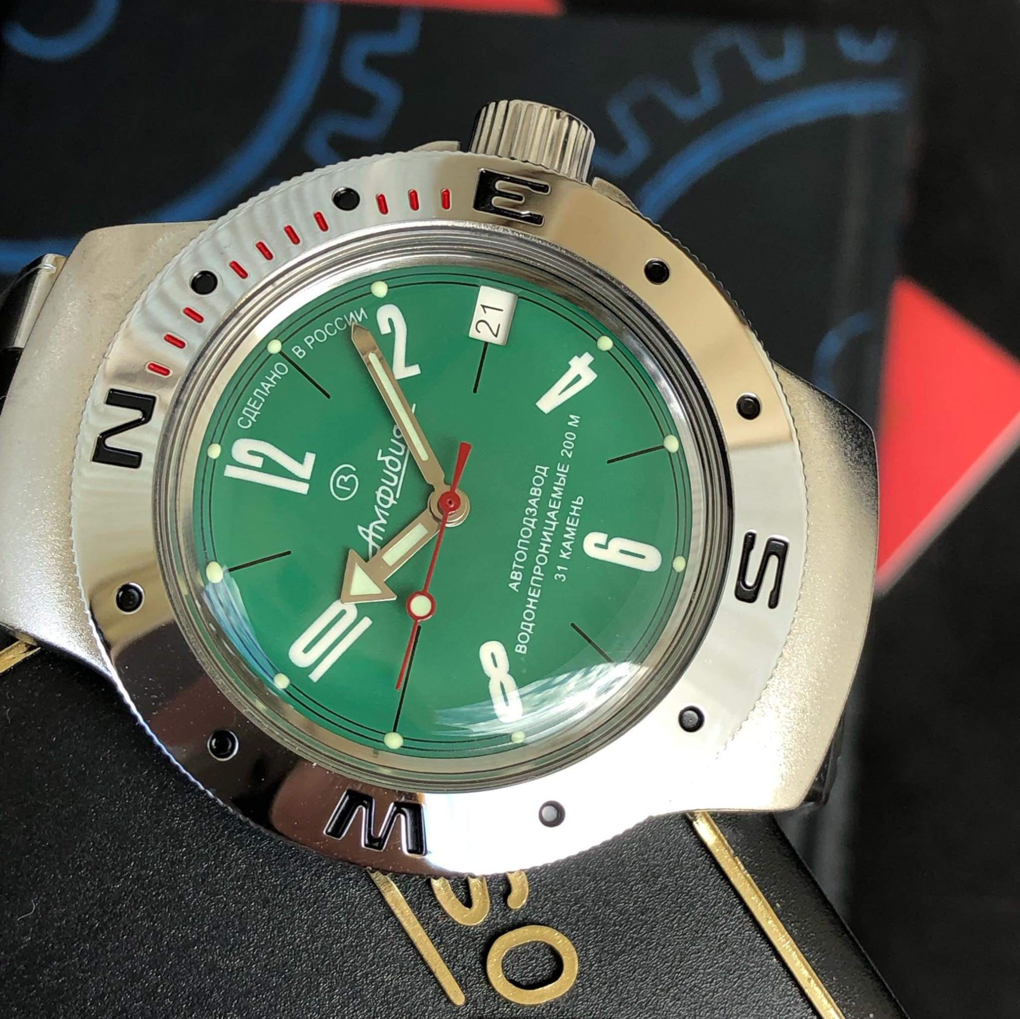 Đồng hồ Nga Amphibia 060282