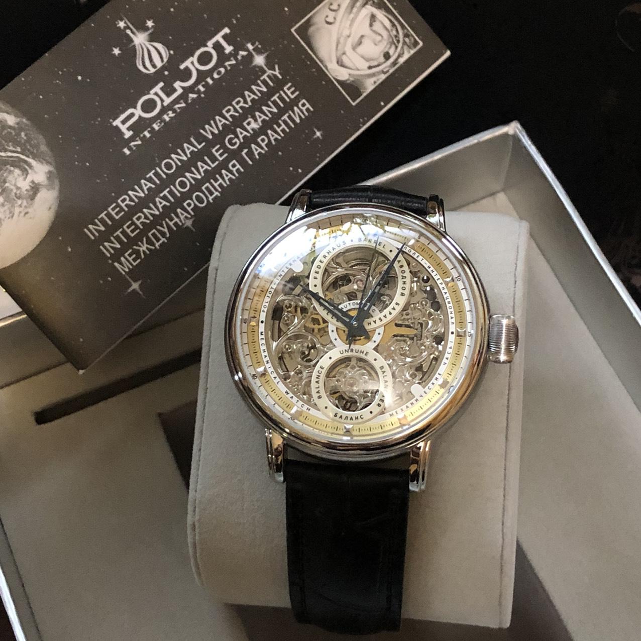 Đồng hồ Poljot International skeleton 252QT02