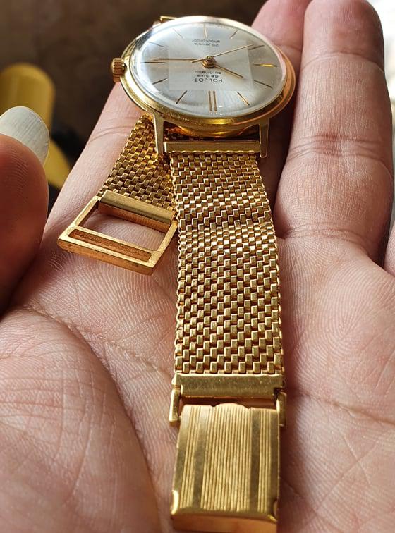 Đồng hồ cổ Nga Liên Xô Poljot 29 jewels automatic bọc vàng