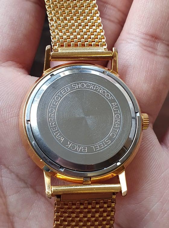 Đồng hồ cổ Nga Liên Xô Poljot 29 jewels automatic bọc vàng