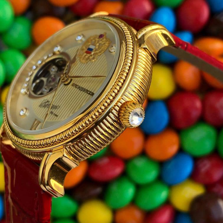 Đồng hồ Nga nữ chữ ký tổng thống hở tim 252ck057