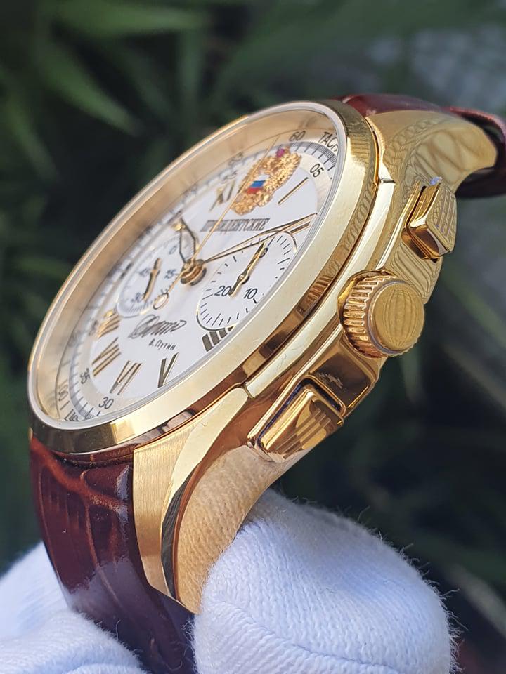 Đồng hồ Nga chữ ký Tổng thống bấm giờ automatic 252062