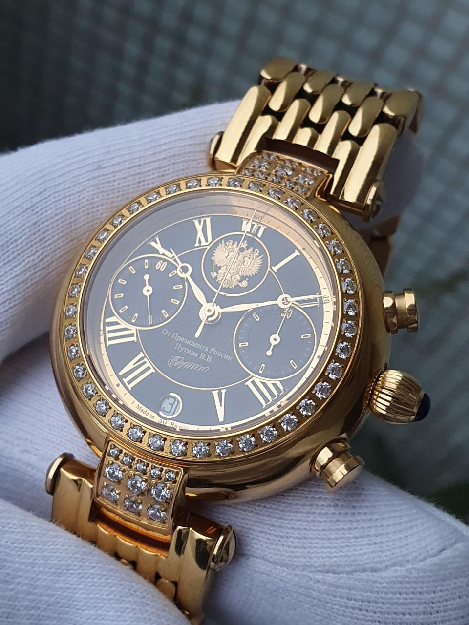 Đồng hồ Nga President chữ ký Tổng thống 252CK079 3133