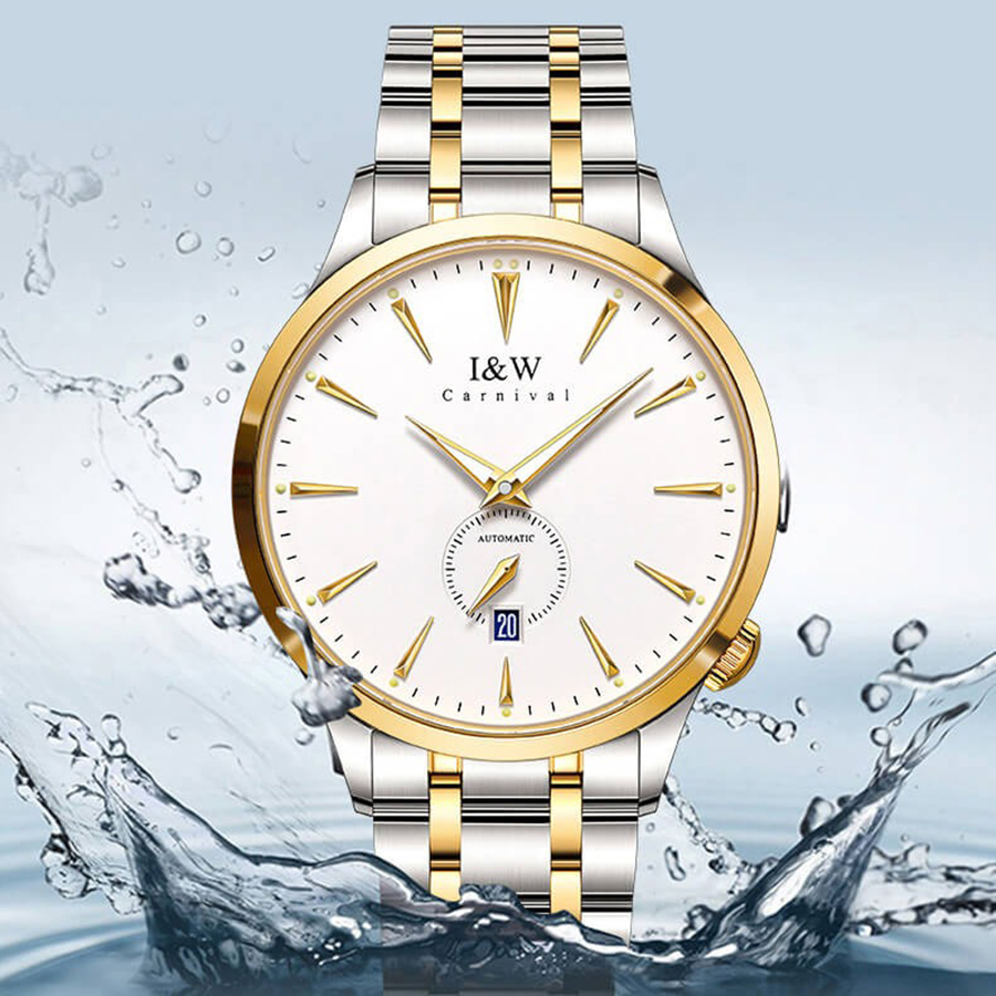 Đồng Hồ Nam I&W Carnival 621G1 Automatic Màu Bạc