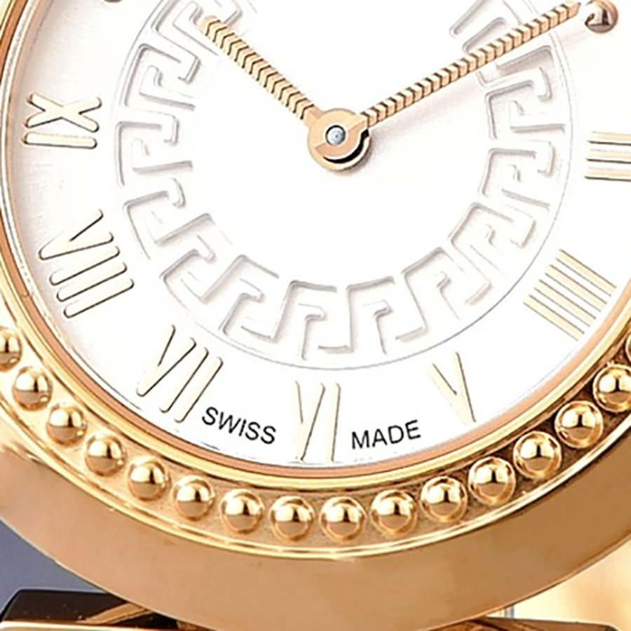 Đồng Hồ Nữ Versace Vanity Collection Gold Watch 35mm Màu Vàng