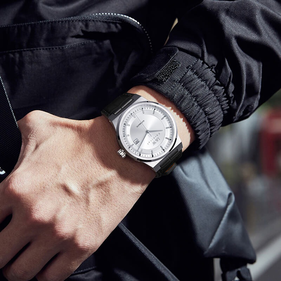 Đồng Hồ Nam I&W Carnival 612G1 Automatic Màu Bạc Đen