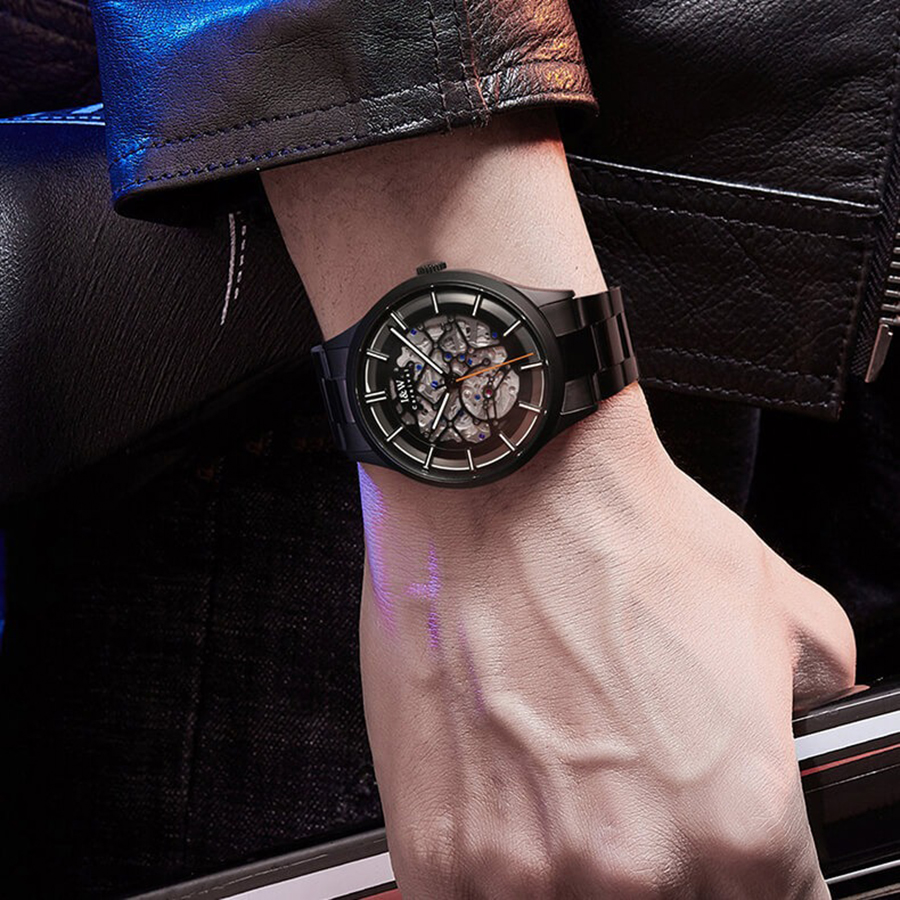 Đồng Hồ Nam I&W Carnival 588G3 Automatic Màu Đen