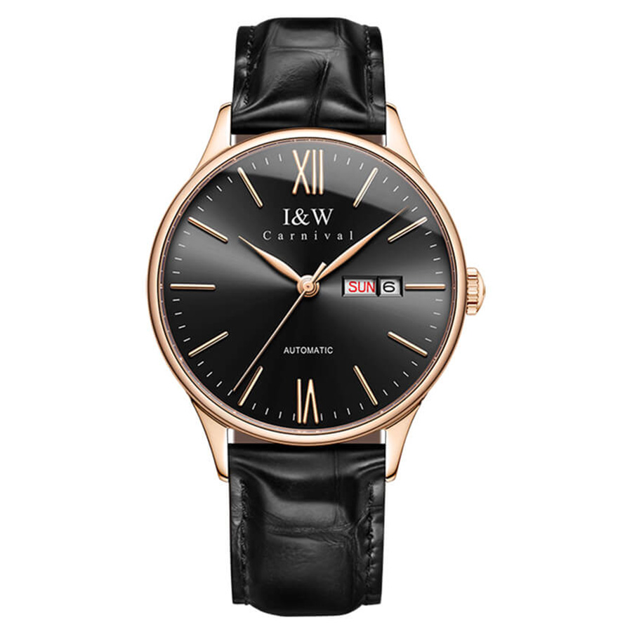 Đồng Hồ Nam I&W Carnival 516G3 Automatic Màu Đen