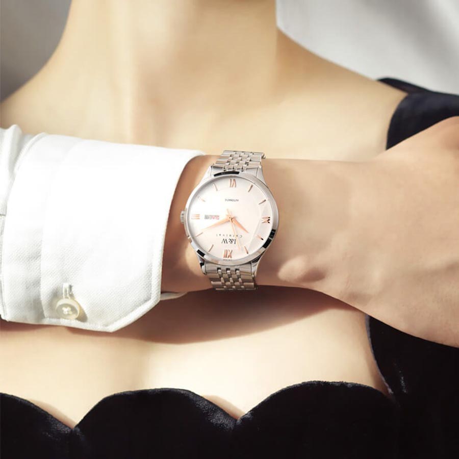 Đồng Hồ Nam I&W Carnival 510G8 Automatic Màu Bạc