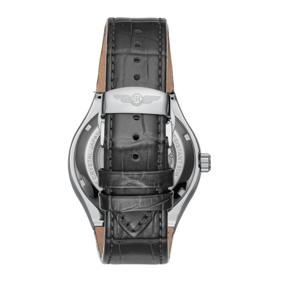 Đồng Hồ Nam SRWATCH Skeleton SG19193.4101 Màu Đen