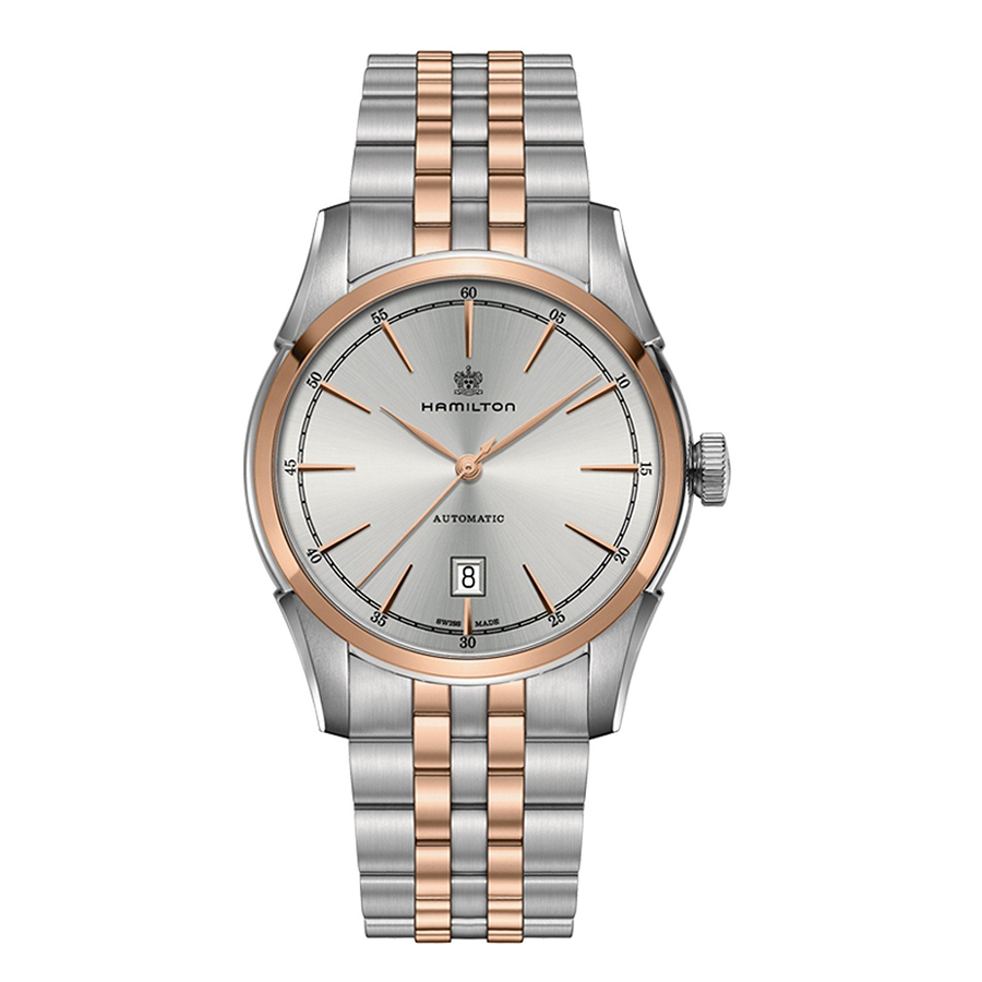 Đồng Hồ Nam Hamilton American Classic Spirit Of Liberty Auto H42425151 Màu Bạc Vàng Hồng