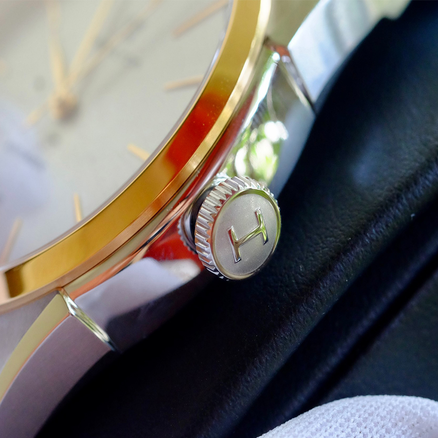 Đồng Hồ Nam Hamilton American Classic Spirit Of Liberty Auto H42425151 Màu Bạc Vàng Hồng