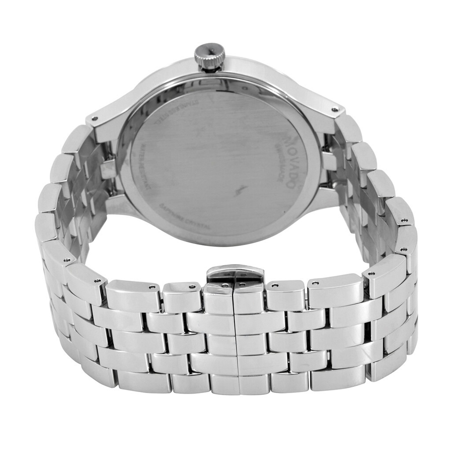 Đồng Hồ Nữ Movado Veturi Quartz Black Museum 0607415 Màu Đen Bạc