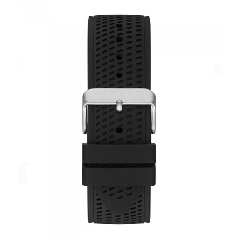 Đồng Hồ Nam Guess Stainless Steel & Silicone Strap Watch​ GW0333G1 Màu Đen