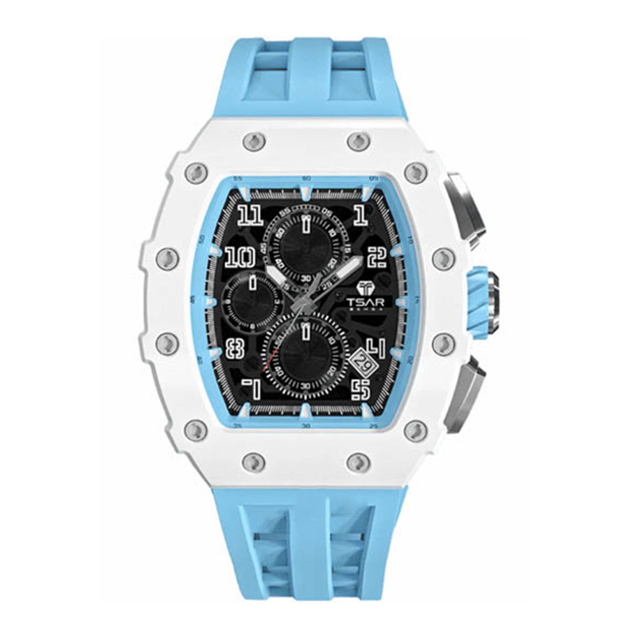 Đồng Hồ Nam Tsar Bomba TB8204C-WBLUE Màu Xanh Blue