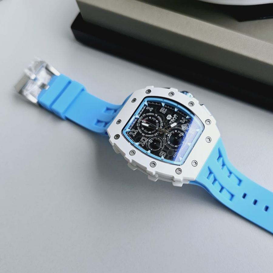 Đồng Hồ Nam Tsar Bomba TB8204C-WBLUE Màu Xanh Blue