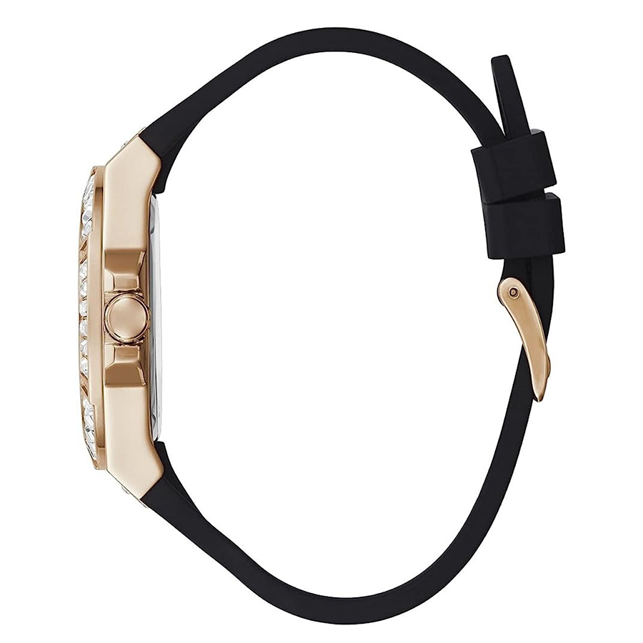 Đồng Hồ Unisex Guess GW0118L2 Dây Cao Su Màu Đen