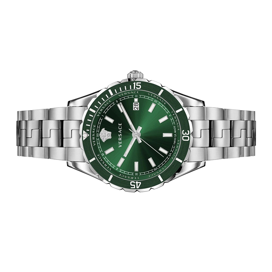 Đồng Hồ Nam Versace Hellenyium Men's Watch VE3A01022 Màu Xanh Green