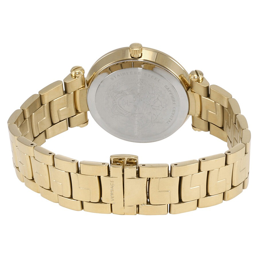 Đồng Hồ Nữ Versace Revive Quartz White Dial Ladies Watch VE2L00521 Màu Vàng Gold
