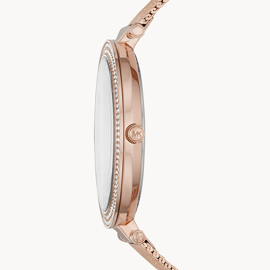 Đồng Hồ Nữ Michael Kors MK Darci Rose Gold Crystal Watch MK4519 Màu Vàng Hồng