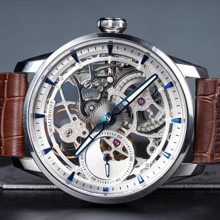 時計 WALDHOFF Paragon Pearl Paragon Pearl Obsidian – Waldhoff Timepieces
