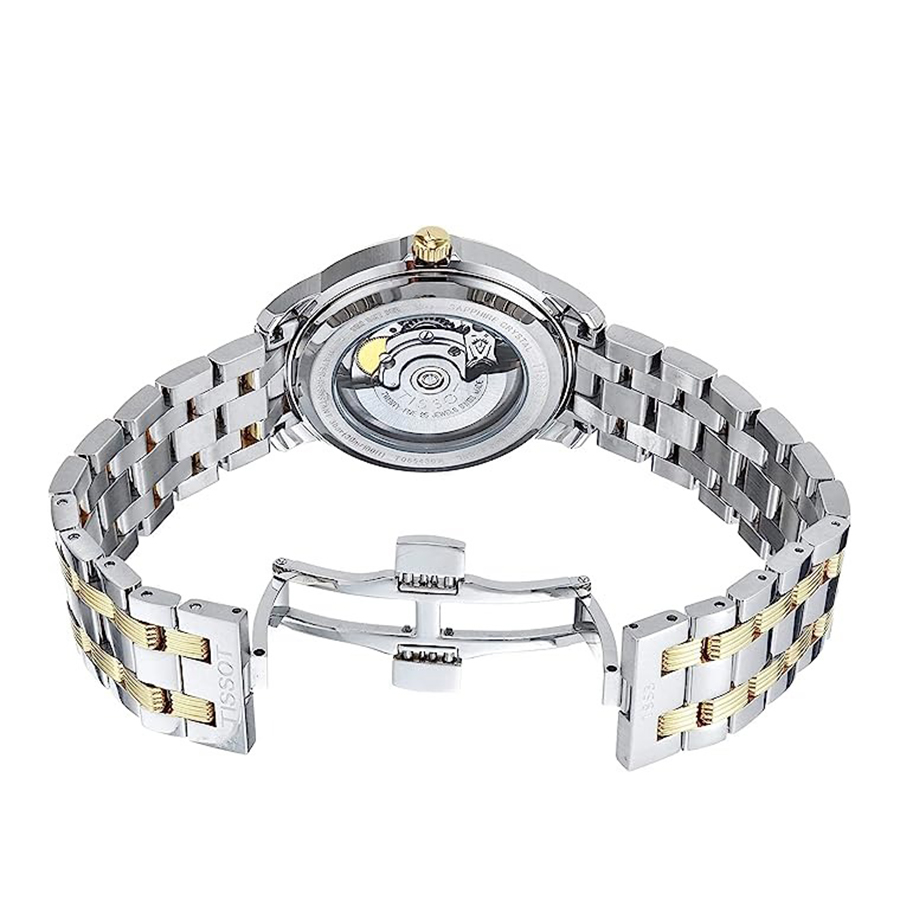 Đồng Hồ Nam Tissot T-Classic Automatic III Watch T065.430.22.051.00 Màu Bạc - Vàng